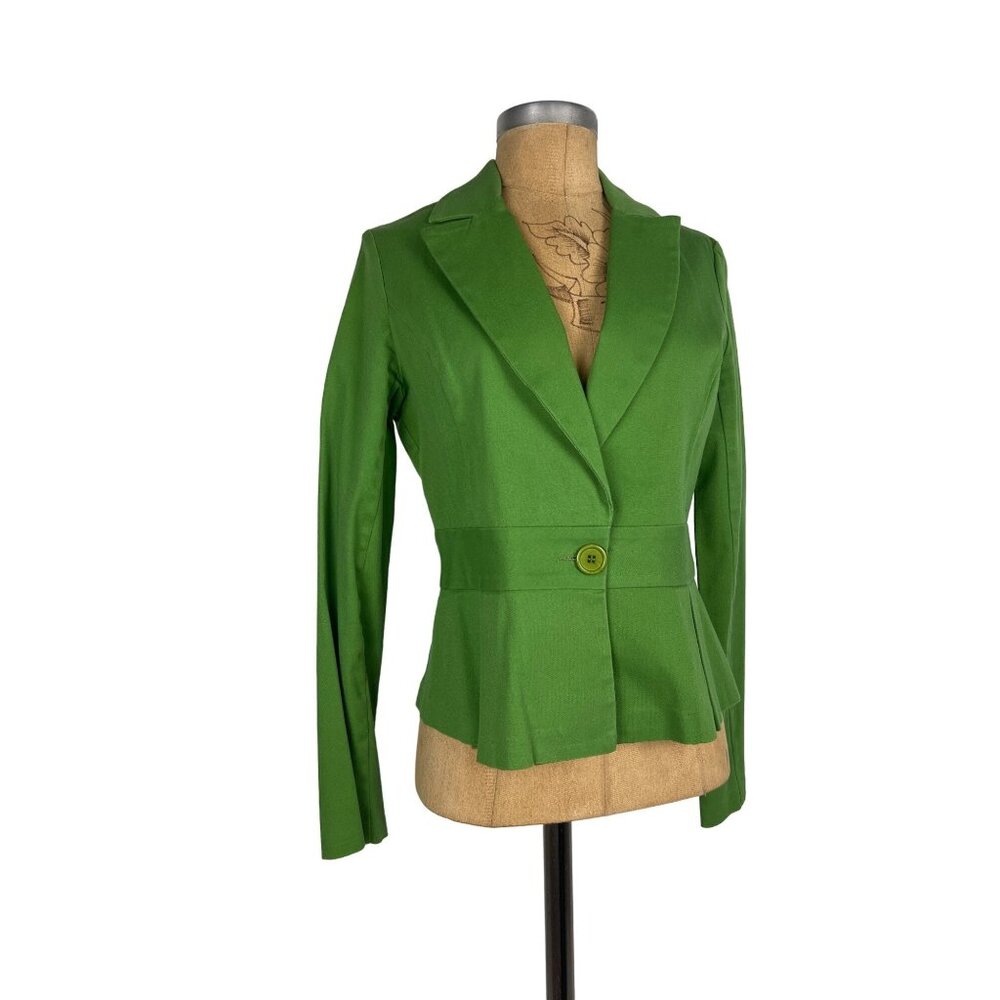 Necessary Objects Green Women's Jacket Authentic … - image 1